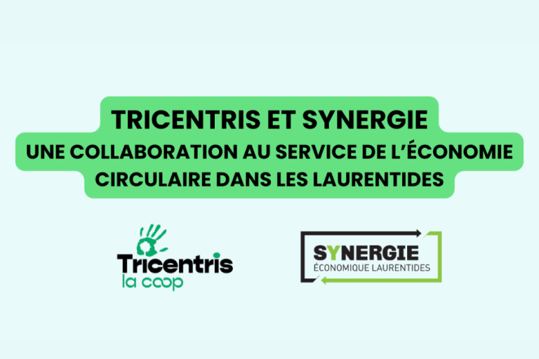 Une collaboration au service de l’économie circulaire dans les Laurentides