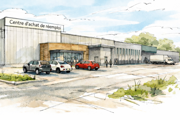 Tricentris fait l’acquisition d&rsquo;un bâtiment pour son centre d&rsquo;achat dédié au réemploi